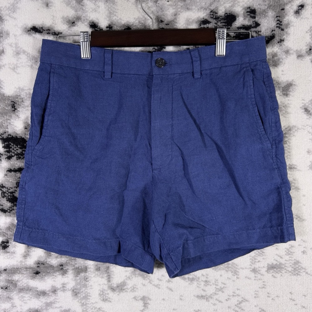 New Banana Republic Shorts Womens Size 31 European Flax 100% Linen Summer Spring